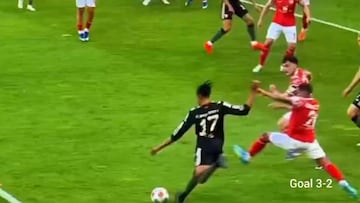 El francés ingresó desde el banco y anotó el 3 - 2 en la victoria 4 - 3 ante Mainz por la Bundesliga. Su aporte fue clave en la remontada.