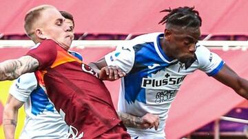 Atalanta con Duván y Muriel empata ante la Roma