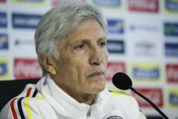 José Pékerman y Falcao atendieron a la prensa previo al debut en Copa América