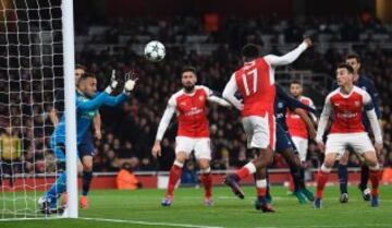 Arsenal empató 2-2 ante PSG y están en la parte alta del Grupo A con 11 unidades. David Ospina jugó todo el partido