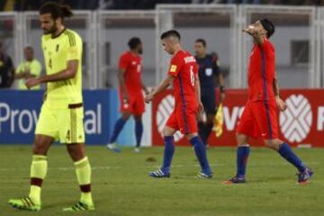 Venezuela-Chile, en imágenes