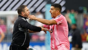 Leagues Cup sanciona a Suárez con seis partidos