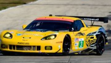 El Corvette de García y Magnussen.