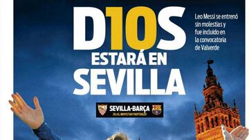 Messi, en la prensa del Sábado Santo en Cataluña