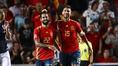 Isco y Ramos.