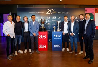 Sempere, Rufete, Jesús García Pitarch, Miguel Ángel Angulo, Rubén Baraja, Mista y Fernando Giner. 