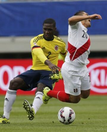 Cristian Zapata y Joel Sánchez.