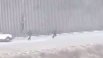 El terrible momento en que un migrante es arrollado por una patrulla fronteriza