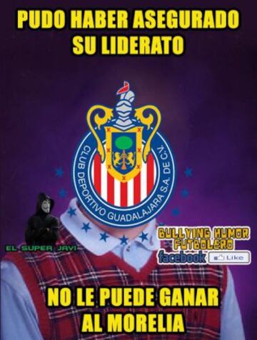 Chivas y Monarcas aburren pero los memes no se durmieron