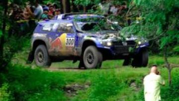 Carlos Sainz: "Está bien empezar el Dakar arriba"