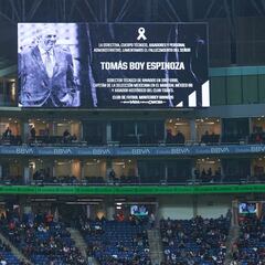 Rayados y Mazatlán homenajearon a Tomás Boy
