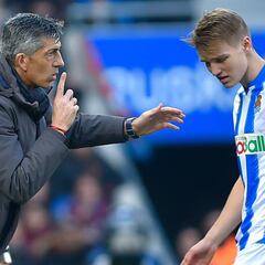 Imanol: "Imagínate lo que puede hacer Odegaard en el Madrid"