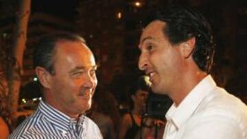 Unai Emery fue el mentor de Juan Ignacio Martínez