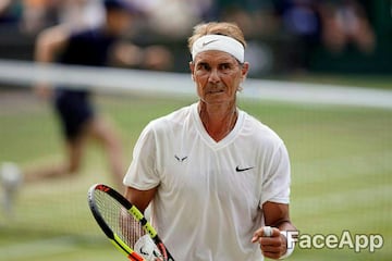 Face App: así se verían los deportistas en edad adulta