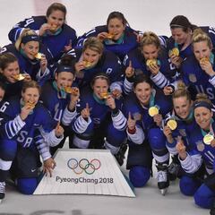 USA, oro olímpico en hockey sobre hielo femenil tras los shootouts ante Canadá