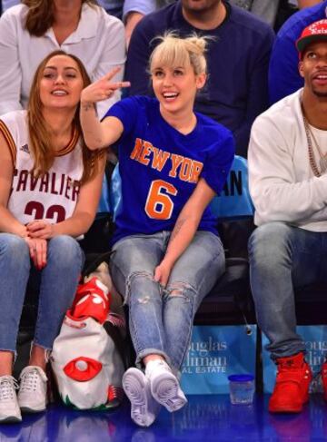 Kristaps Porzingis ya tiene nueva admiradora: Miley Cyrus