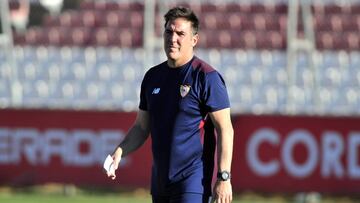 Berizzo: "No me creo favorito pero sí capaz de ganar a todos"