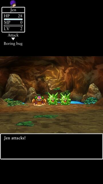 Captura de pantalla - Dragon Quest V: Hand of the Heavenly Bride (IPH)
