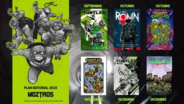 Las Tortugas Ninja regresan a las librerías españolas de la mano de uno de los grandes autores de los últimos años