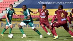 Partido de Liga BetPlay entre Equidad y Tolima