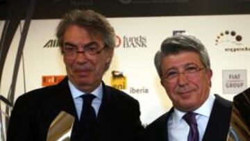 Atleti e Inter recibieron el premio Tiepolo 2010
