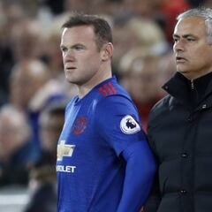 Wayne Rooney estuvo en contra del despido de Van Gaal y la llegada de Mourinho al Manchester United