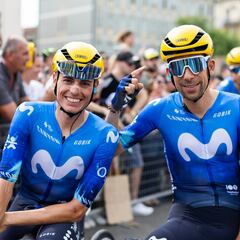 El Movistar, de amarillo