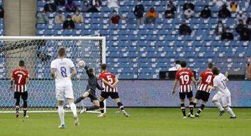 Modric anotó el 0-1.