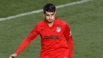 Morata, con el Atlético.