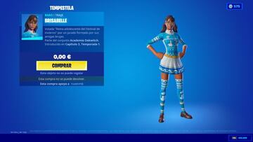 Un vistazo de cerca al skin Brisabelle