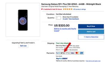eBay ya te deja pagar con Apple Pay pero usando Safari