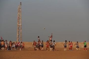 Rugby en el desierto