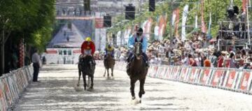 Las carreras de caballos regresan a la Castellana