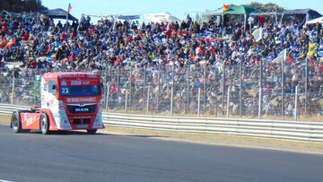 Antonio Albacete en el Circuito del Jarama. 