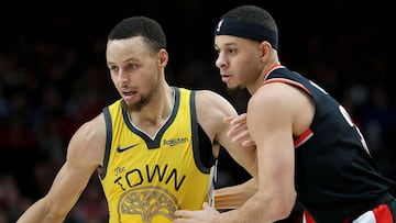 Los hermanos Curry se vieron las caras en el concurso de triples del All-Star Weekend de esta temporada y ahora se medir&aacute;n por el pase a las Finales de la NBA.