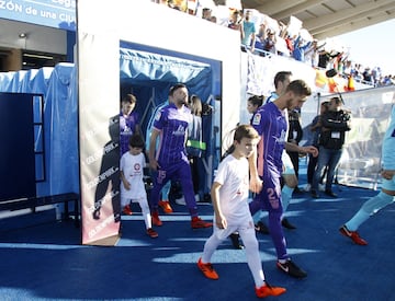 Salida al campo de los equipos. 