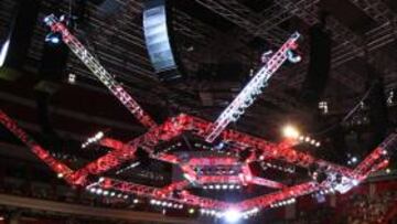 <b>UN 'GLOBO' LLENO. </b>La velada de la UFC que se celebró en Estocolmo congregó a 15.000 personas en el Globen Arena. El espectáculo, que llegó de EE UU, triunfa en Europa.