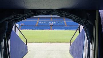 Los himnos del Hércules y de la ciudad sonarán en el Rico Pérez