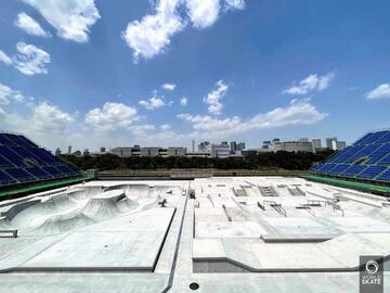 Así lucen ya los skateparks de los Juegos Olímpicos de Tokio