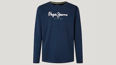 Presume de estilo y comodidad con la camiseta Pepe Jeans de manga larga