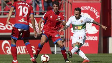 Una acción del Numancia-Elche.
