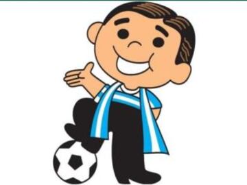 Gardelito, de Argentina 1987, fue la primera mascota de la Copa Am&eacute;rica.