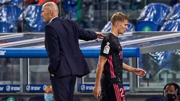 Zidane wants Odegaard back at Bernabéu to replace Modric