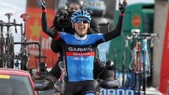 Daniel Martín toma el liderato tras la caída de Valverde