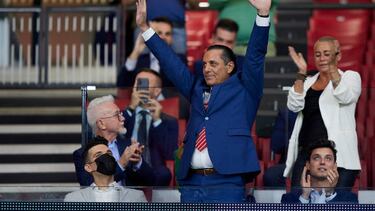 Ex football player Paolo Futre during the UEFA Champions League match between Atletico de Madrid and Porto FC, Group B, played at Civitas Metropolitano Stadium on Sep 7, 2022 in Madrid, Spain. (Photo by Ruben Albarran / Pressinphoto / Icon Sport)