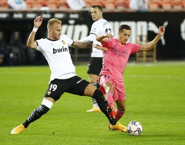 Racic y Lucas Vázquez.