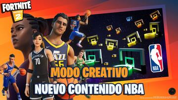Fortnite x NBA: anunciado nuevo contenido para el Modo Creativo