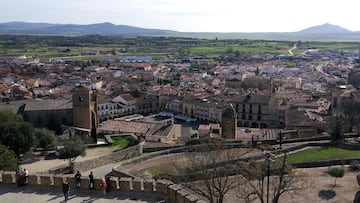 Vista panorámica de Trujillo (Cáceres)