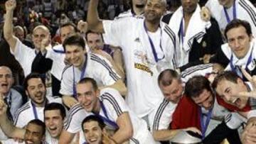 <b>HISTÓRICO.</b> El Real Madrid conquista su primera Copa ULEB: