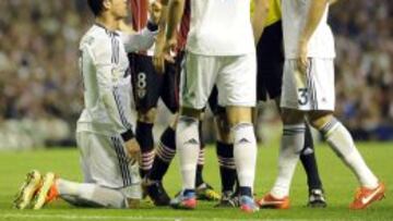 La actuaci&oacute;n de Cristiano provoc&oacute; cr&iacute;ticas de los jugadores del Athletic.